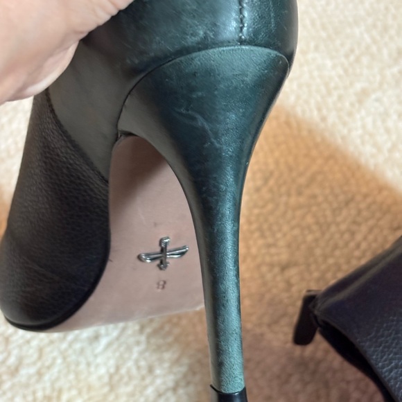 Pour La Victoire Black Stiletto Heels - Picture 8 of 16